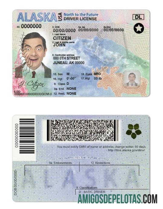 EUA Alasca DL exemplo real